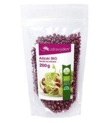 BIO Adzuki - Phaseolus angularis - bio semena na klíčení - 200 g