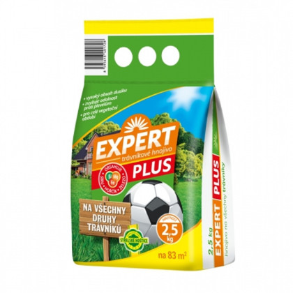 Trávníkové hnojivo EXPERT PLUS - Forestina - hnojivo - 2,5 kg