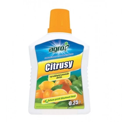Hnojivo pro citrusy s obsahem železa - Agro - hnojivo - 250 ml