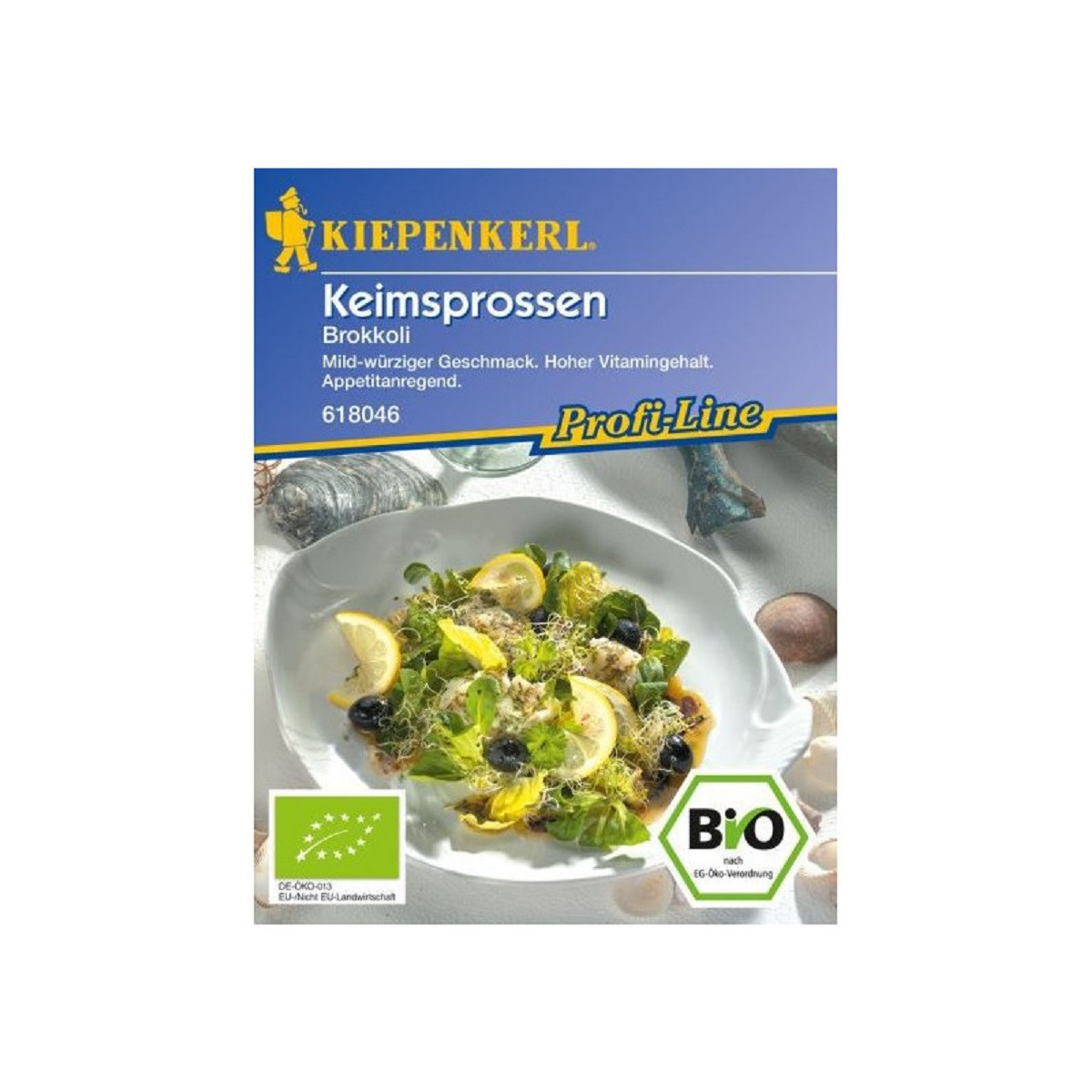 BIO Brokolice - Brassica oleracea - bio semena na klíčení - 20 g