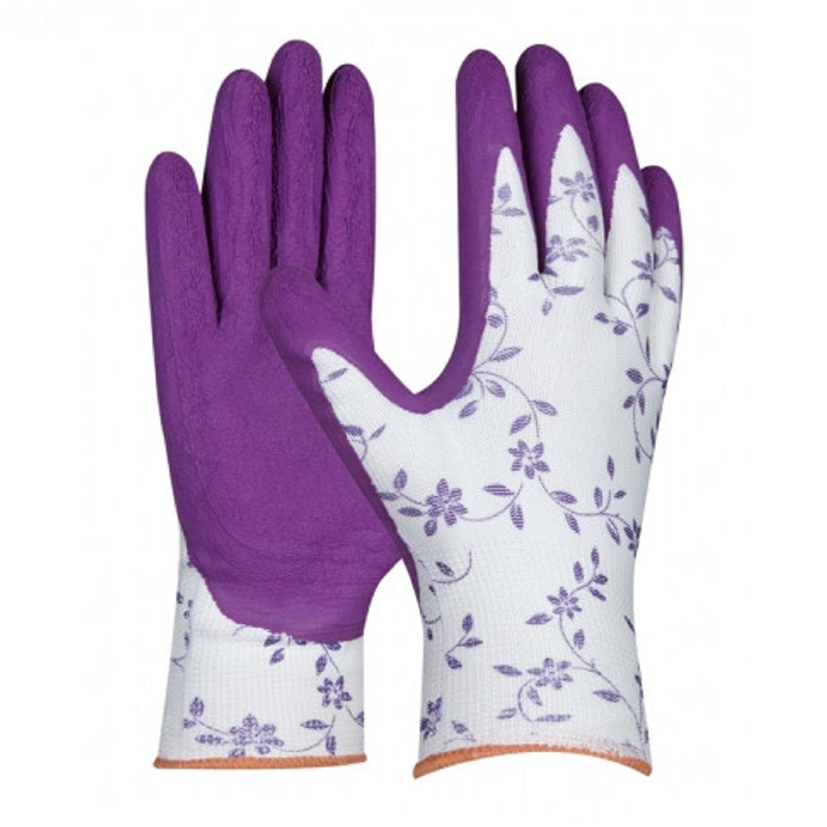 Dámské pracovní rukavice FLOWER - velikost 7 - 1 ks