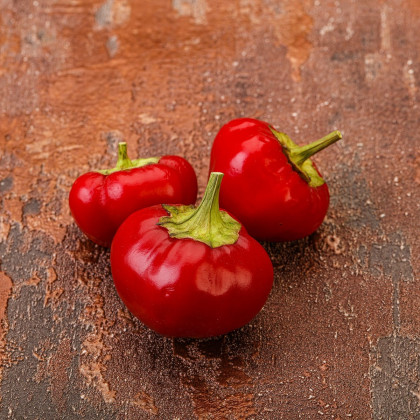 Chilli Large Red Cherry Hot - Capsicum annuum - semena chilli - 7 ks