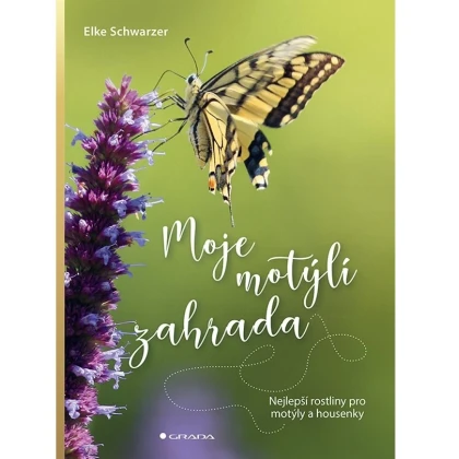 Moje motýlí zahrada - kniha - 1 ks