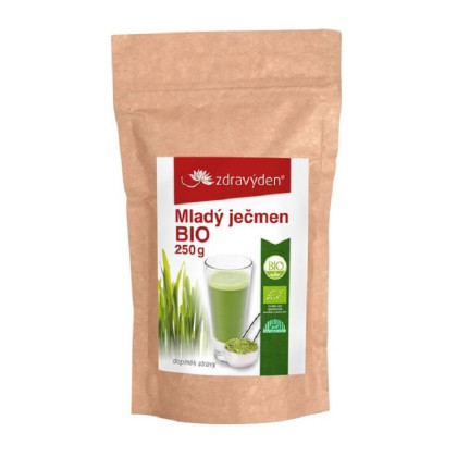 Mladý ječmen BIO – prášek – 250 g