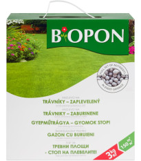 Hnojivo na zaplevelené trávníky - BoPon - hnojivo - 3 kg