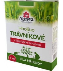 Hnojivo s čedičovou moučkou - trávníkové - Rosteto - hnojivo - 1 kg