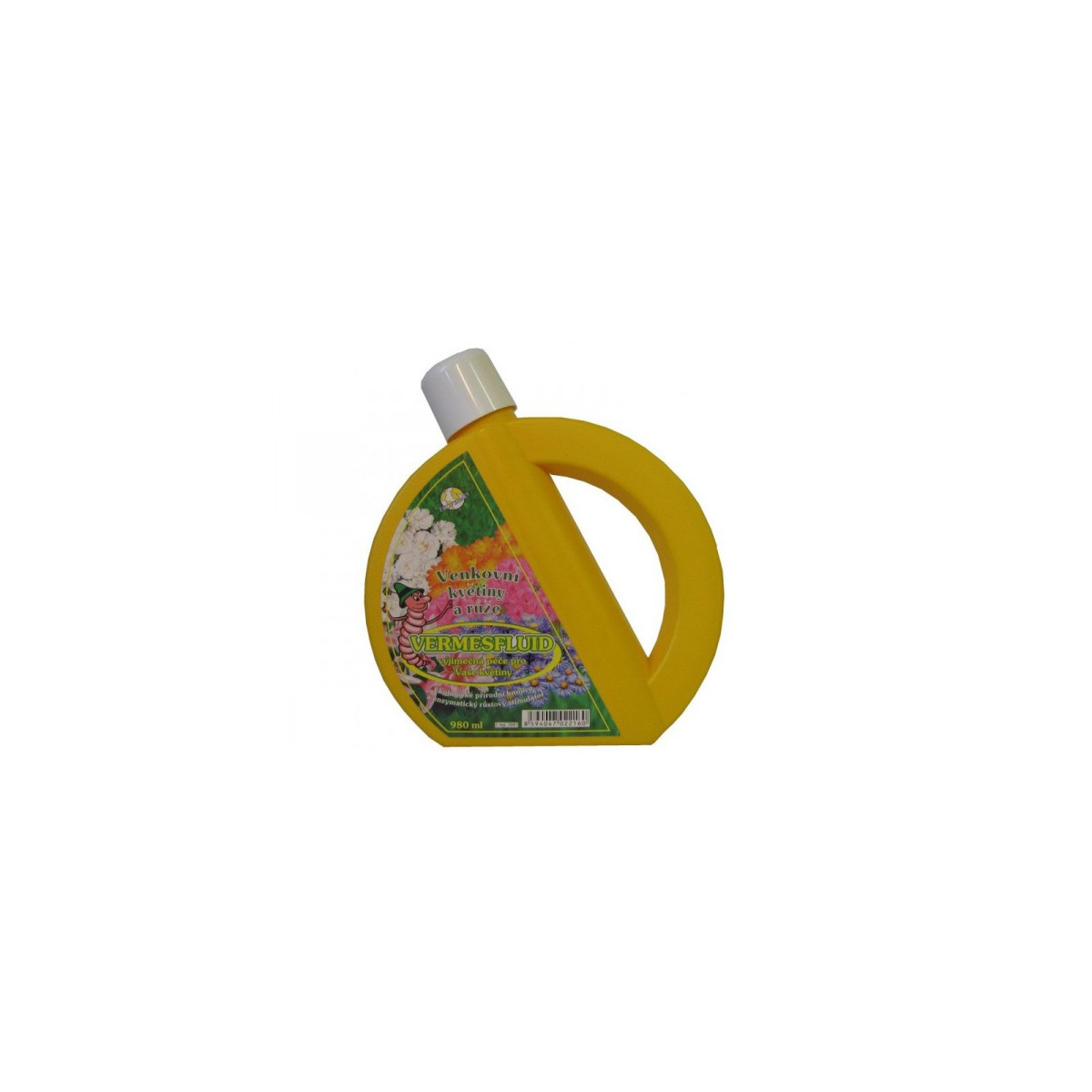 Vermesfluid BIO hnojivo - Venkovní květiny a růže - 980 ml